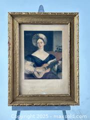 MaxSold Auction: 19th CENTURY COLOUR ENGRAVING "LADY AUGUSTA WENTWORTH" - Toronto (Ontario, Canada) PARTNER MANAGED Estate Sale Online Auction - Esandar Drive (STORAGE)