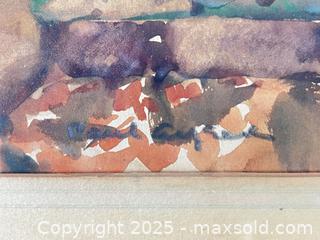 MaxSold Auction: 20'TH CENTURY CANADIAN SCHOOL WATERCOLOUR  - Toronto (Ontario, Canada) PARTNER MANAGED Estate Sale Online Auction - Esandar Drive (STORAGE)