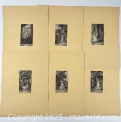 MaxSold Auction: 6 ANTIQUE COPPER PLATE ENGRAVINGS - Toronto (Ontario, Canada) PARTNER MANAGED Estate Sale Online Auction - Esandar Drive (STORAGE)