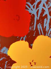 MaxSold Auction: ANDY WARHOL &#34;FLOWERS&#34; SILKSCREEN - Toronto (Ontario, Canada) PARTNER MANAGED Estate Sale Online Auction - Esandar Drive (STORAGE)
