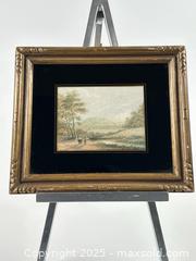 MaxSold Auction: ANTIQUE BAXTER PRINT &#34;VIEW FROM HARROW ON THE HILL&#34; - Toronto (Ontario, Canada) PARTNER MANAGED Estate Sale Online Auction - Esandar Drive (STORAGE)