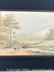 MaxSold Auction: ANTIQUE BAXTER PRINT &#34;VIEW FROM HARROW ON THE HILL&#34; - Toronto (Ontario, Canada) PARTNER MANAGED Estate Sale Online Auction - Esandar Drive (STORAGE)