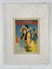 MaxSold Auction: ANTIQUE FRENCH THEATRE PRINT - Toronto (Ontario, Canada) PARTNER MANAGED Estate Sale Online Auction - Esandar Drive (STORAGE)