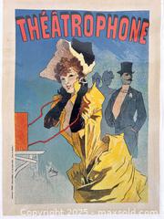 MaxSold Auction: ANTIQUE FRENCH THEATRE PRINT - Toronto (Ontario, Canada) PARTNER MANAGED Estate Sale Online Auction - Esandar Drive (STORAGE)