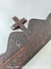 MaxSold Auction: EARLY DECORDATED FOLK ART FRAME  - Toronto (Ontario, Canada) PARTNER MANAGED Estate Sale Online Auction - Esandar Drive (STORAGE)