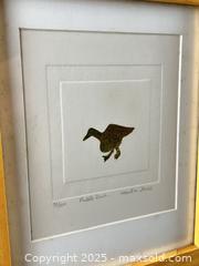 MaxSold Auction: FRAMED ETCHING BY MARTINA FIELD - Toronto (Ontario, Canada) PARTNER MANAGED Estate Sale Online Auction - Esandar Drive (STORAGE)