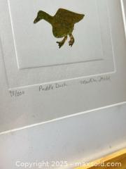 MaxSold Auction: FRAMED ETCHING BY MARTINA FIELD - Toronto (Ontario, Canada) PARTNER MANAGED Estate Sale Online Auction - Esandar Drive (STORAGE)