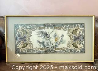 MaxSold Auction: ISABEL McLAUGHLIN (Canadian, 1903-2002) estate - silk embroidered art panel - Toronto (Ontario, Canada) PARTNER MANAGED Estate Sale Online Auction - Esandar Drive (STORAGE)