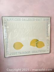 MaxSold Auction: JUDY TARGAN at L’AFFICHE GALERIE, New York 1978 embossed intaglio exhibition poster - Toronto (Ontario, Canada) PARTNER MANAGED Estate Sale Online Auction - Esandar Drive (STORAGE)