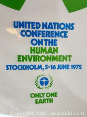 MaxSold Auction: LARGE UN CONFERENCE POSTER - Toronto (Ontario, Canada) PARTNER MANAGED Estate Sale Online Auction - Esandar Drive (STORAGE)