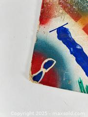 MaxSold Auction: MXIED MEDIA ABSTRACT ORIGINAL ART BY 'BONE' - Toronto (Ontario, Canada) PARTNER MANAGED Estate Sale Online Auction - Esandar Drive (STORAGE)