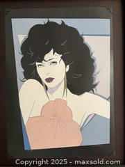 MaxSold Auction: NAGEL, PATRICK (American, 1945-1984) - &#34;Joan Collins,&#34; framed print - Toronto (Ontario, Canada) PARTNER MANAGED Estate Sale Online Auction - Esandar Drive (STORAGE)