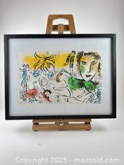 MaxSold Auction: ORIGINAL MARC CHAGALL LITHOGRAPH 1973 - Toronto (Ontario, Canada) PARTNER MANAGED Estate Sale Online Auction - Esandar Drive (STORAGE)