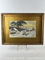 MaxSold Auction: VINTAGE CANADIAN SCHOOL LANDSCAPE  - Toronto (Ontario, Canada) PARTNER MANAGED Estate Sale Online Auction - Esandar Drive (STORAGE)