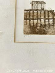 MaxSold Auction: VINTAGE ETCHING  ANITA SAKIM - Toronto (Ontario, Canada) PARTNER MANAGED Estate Sale Online Auction - Esandar Drive (STORAGE)