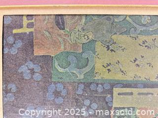 MaxSold Auction:  VINTAGE HENRI MATISSE DETAIL MATTED - Toronto (Ontario, Canada) PARTNER MANAGED Estate Sale Online Auction - Esandar Drive (STORAGE)