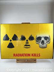 MaxSold Auction: VINTAGE `RADIATION KILLS’ POSTER - Toronto (Ontario, Canada) PARTNER MANAGED Estate Sale Online Auction - Esandar Drive (STORAGE)