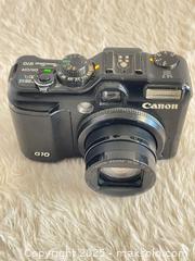 MaxSold Auction: Canon Powershot G10 Digital Camera Compact Portable 14.7 MP - Toronto (Ontario, Canada) SELLER MANAGED Reseller Online Auction -  Bayview Avenue