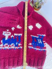 MaxSold Auction: Vintage Children’s Choo Choo Train Wool Sweater - Toronto (Ontario, Canada) SELLER MANAGED Reseller Online Auction -  Bayview Avenue