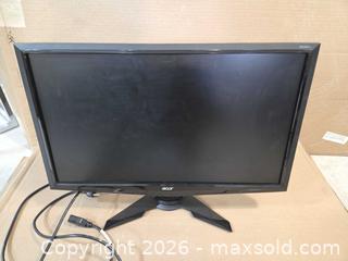 MaxSold Auction: ACER G235H 23.inch screen. LCD Computer Monitor - Vaughan (Ontario, Canada) SELLER MANAGED Commercial Liquidation Online Auction - Nashville Road