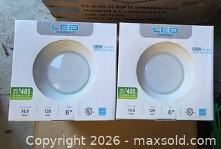 MaxSold Auction: Brand new! 6 inch LED Down Light (8 pieces) - Vaughan (Ontario, Canada) SELLER MANAGED Commercial Liquidation Online Auction - Nashville Road