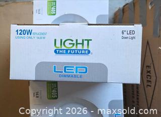MaxSold Auction: Brand new! 6 inch LED Down Light (8 pieces) - Vaughan (Ontario, Canada) SELLER MANAGED Commercial Liquidation Online Auction - Nashville Road