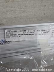 MaxSold Auction: Maxxmar White Roller 74.75"W x 85" H - Vaughan (Ontario, Canada) SELLER MANAGED Commercial Liquidation Online Auction - Nashville Road