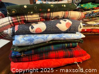 MaxSold Auction: 100% Cotton Flannel Fabric by the Yard — Assorted Full Yards (4–7 pcs) - Maple Ridge (British Columbia, Canada) PARTNER MANAGED Estate Sale Online Auction - Blanshard Street (STORAGE)