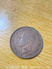 MaxSold Auction: 1943 United Kingdom Half Penny (George VI) - Maple Ridge (British Columbia, Canada) PARTNER MANAGED Estate Sale Online Auction - Blanshard Street (STORAGE)