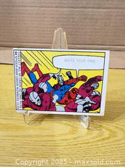 MaxSold Auction: 1966 MCG Spider-Man Trading Card (Collect All 66) - Maple Ridge (British Columbia, Canada) PARTNER MANAGED Estate Sale Online Auction - Blanshard Street (STORAGE)