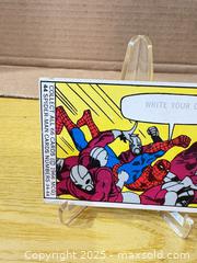 MaxSold Auction: 1966 MCG Spider-Man Trading Card (Collect All 66) - Maple Ridge (British Columbia, Canada) PARTNER MANAGED Estate Sale Online Auction - Blanshard Street (STORAGE)