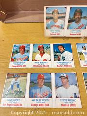 MaxSold Auction: 1974 Vintage Baseball Cards uncut panels Jim Hunter etc  - Maple Ridge (British Columbia, Canada) PARTNER MANAGED Estate Sale Online Auction - Blanshard Street (STORAGE)