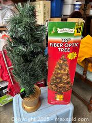 MaxSold Auction: 32in Fiber Optic Tabletop Christmas Tree with Adapter - Maple Ridge (British Columbia, Canada) PARTNER MANAGED Estate Sale Online Auction - Blanshard Street (STORAGE)