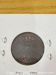 MaxSold Auction: 3 Pfennige 1863 Coin, Mint Mark A - Maple Ridge (British Columbia, Canada) PARTNER MANAGED Estate Sale Online Auction - Blanshard Street (STORAGE)