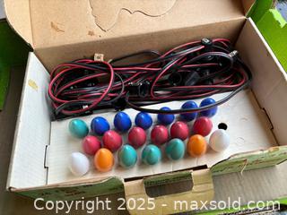 MaxSold Auction: Alwyn Outdoor Decorative Christmas Light String, 20 Bulbs - Maple Ridge (British Columbia, Canada) PARTNER MANAGED Estate Sale Online Auction - Blanshard Street (STORAGE)