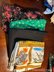 MaxSold Auction: Assorted Quilting/Crafting Fabric Pieces, 10–15 Pieces - Maple Ridge (British Columbia, Canada) PARTNER MANAGED Estate Sale Online Auction - Blanshard Street (STORAGE)