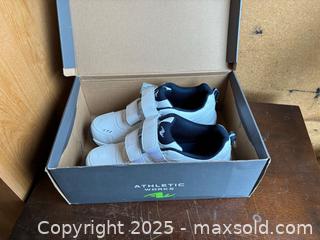 MaxSold Auction: Athletic Works 16 MARTIN Size 10 W White Velcro Sneakers - Maple Ridge (British Columbia, Canada) PARTNER MANAGED Estate Sale Online Auction - Blanshard Street (STORAGE)