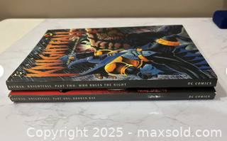MaxSold Auction: Batman: Knightfall Parts One & Two — DC Comics Trade Paperbacks - Maple Ridge (British Columbia, Canada) PARTNER MANAGED Estate Sale Online Auction - Blanshard Street (STORAGE)
