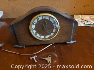 MaxSold Auction: Bellevue / Western Clock Co. Electric Tambour Mantel Clock - Maple Ridge (British Columbia, Canada) PARTNER MANAGED Estate Sale Online Auction - Blanshard Street (STORAGE)