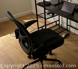 MaxSold Auction: Black Swivel Wheeled Office/Desk Chair — Unbranded - Maple Ridge (British Columbia, Canada) PARTNER MANAGED Estate Sale Online Auction - Blanshard Street (STORAGE)