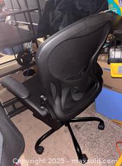 MaxSold Auction: Black Swivel Wheeled Office/Desk Chair — Unbranded - Maple Ridge (British Columbia, Canada) PARTNER MANAGED Estate Sale Online Auction - Blanshard Street (STORAGE)