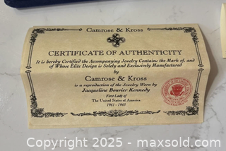 MaxSold Auction: Camrose & Kross Two-Tone Floral Link Bracelet, Approx. 7 in - Maple Ridge (British Columbia, Canada) PARTNER MANAGED Estate Sale Online Auction - Blanshard Street (STORAGE)
