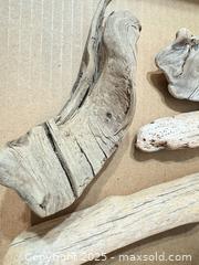 MaxSold Auction: Driftwood lot, 7 pieces, natural sun-bleached wood, largest 9–11 in - Maple Ridge (British Columbia, Canada) PARTNER MANAGED Estate Sale Online Auction - Blanshard Street (STORAGE)