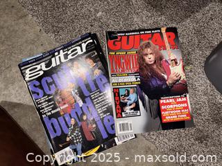 MaxSold Auction: Guitar (magazine) lot — around 20–30 issues, early 1990s - Maple Ridge (British Columbia, Canada) PARTNER MANAGED Estate Sale Online Auction - Blanshard Street (STORAGE)