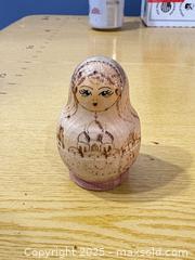 MaxSold Auction: Hand-Turned Wooden Matryoshka Nesting Doll - Maple Ridge (British Columbia, Canada) PARTNER MANAGED Estate Sale Online Auction - Blanshard Street (STORAGE)