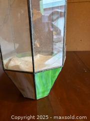 MaxSold Auction: Hanging Stained Glass Pendant Lantern - Maple Ridge (British Columbia, Canada) SELLER MANAGED Estate Sale Online Auction - Blanshard Street (STORAGE)