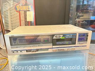 MaxSold Auction: JVC KD-V33 Stereo Cassette Deck, Silver/Champagne Face - Maple Ridge (British Columbia, Canada) PARTNER MANAGED Estate Sale Online Auction - Blanshard Street (STORAGE)
