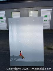 MaxSold Auction: Large Matte Printed Decorative Panel - 4x6 ft Portrait - Maple Ridge (British Columbia, Canada) PARTNER MANAGED Estate Sale Online Auction - Blanshard Street (STORAGE)