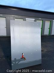 MaxSold Auction: Large Matte Printed Decorative Panel - 4x6 ft Portrait - Maple Ridge (British Columbia, Canada) PARTNER MANAGED Estate Sale Online Auction - Blanshard Street (STORAGE)