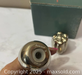 MaxSold Auction: Lenox Kirk Stieff Collection Silver-Tone Salt & Pepper Shakers - Maple Ridge (British Columbia, Canada) PARTNER MANAGED Estate Sale Online Auction - Blanshard Street (STORAGE)